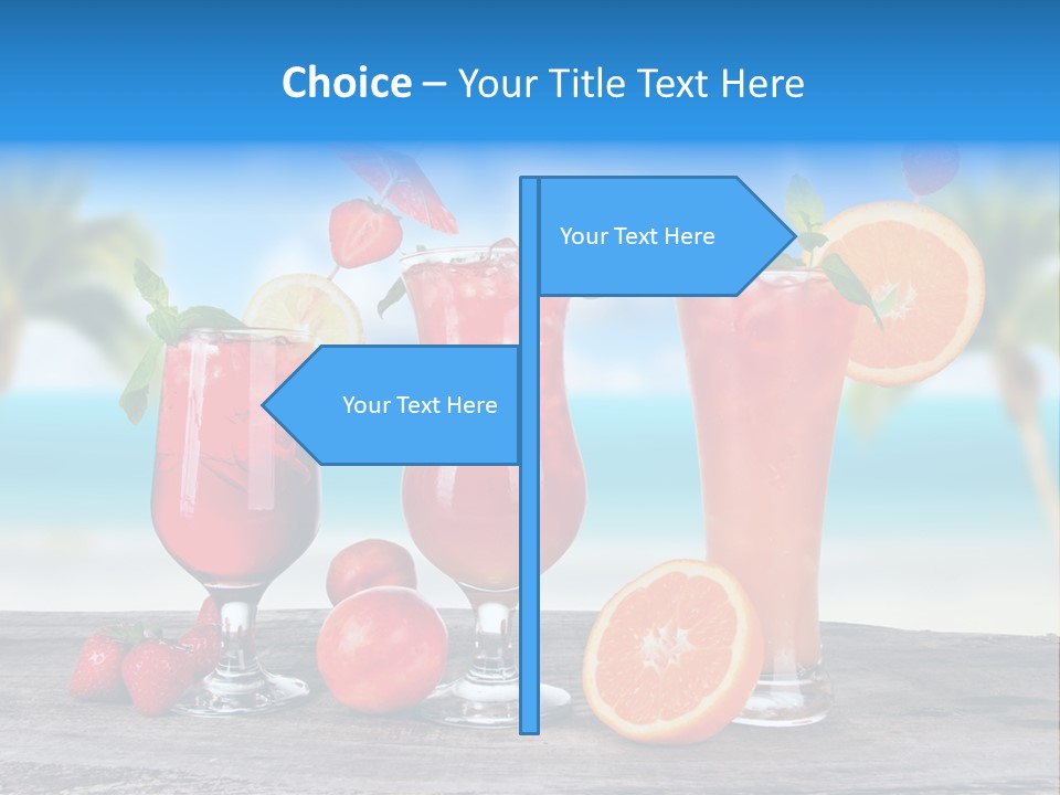 Fruit Libre Cuba PowerPoint Template