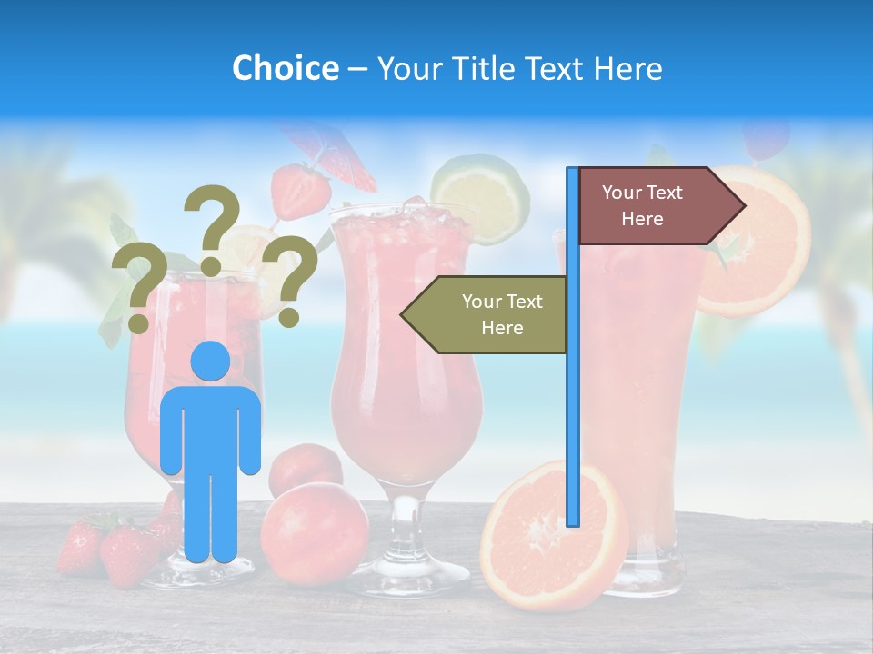 Fruit Libre Cuba PowerPoint Template