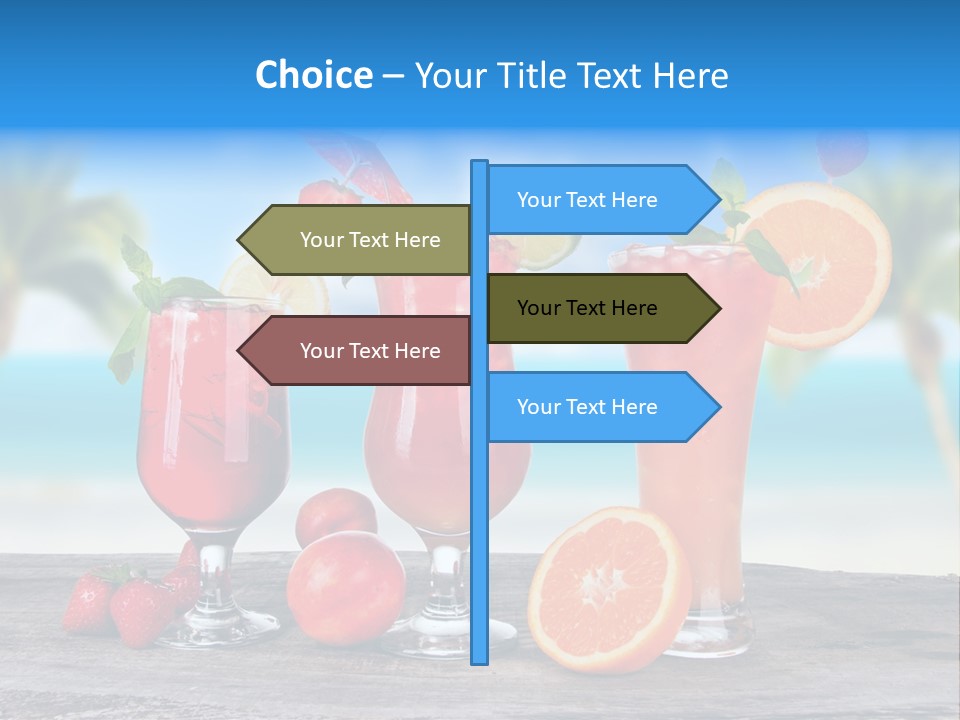Fruit Libre Cuba PowerPoint Template