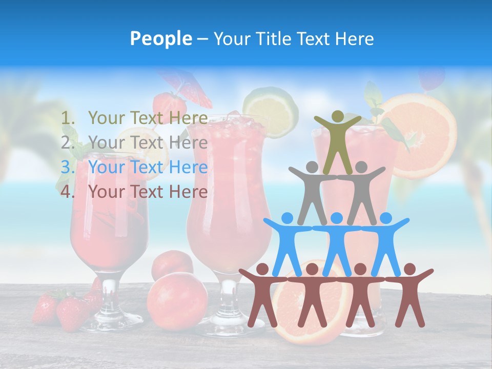 Fruit Libre Cuba PowerPoint Template