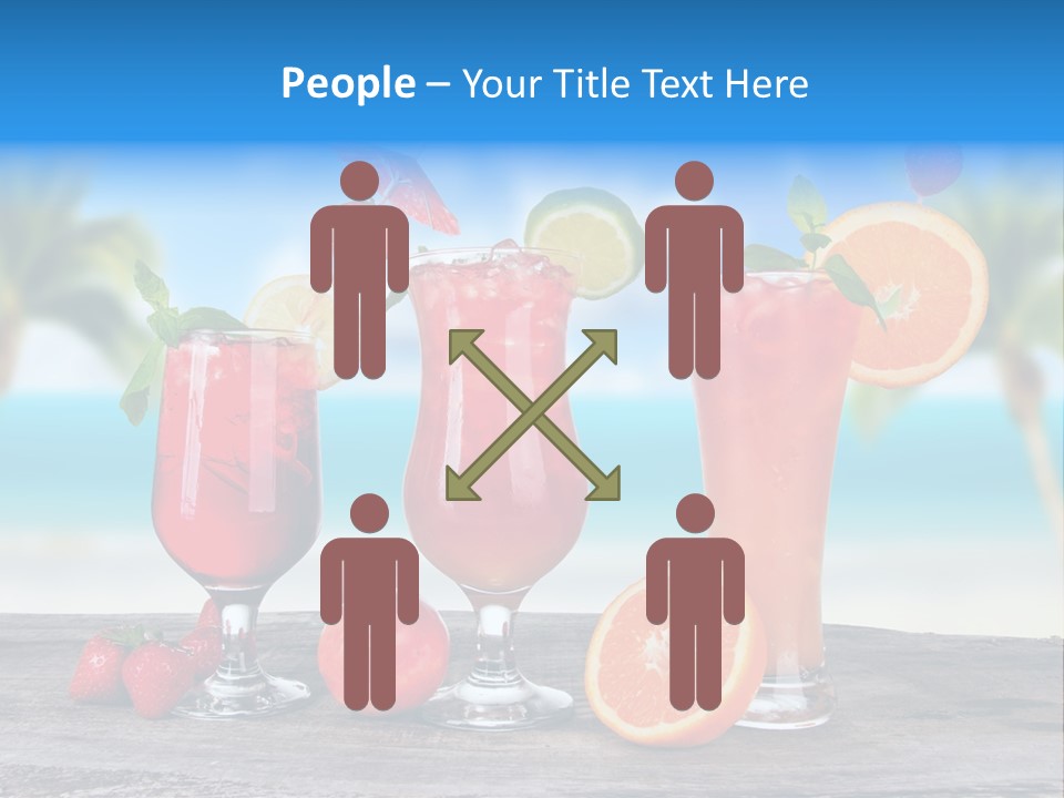 Fruit Libre Cuba PowerPoint Template