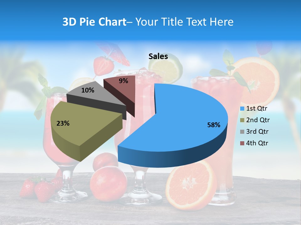 Fruit Libre Cuba PowerPoint Template