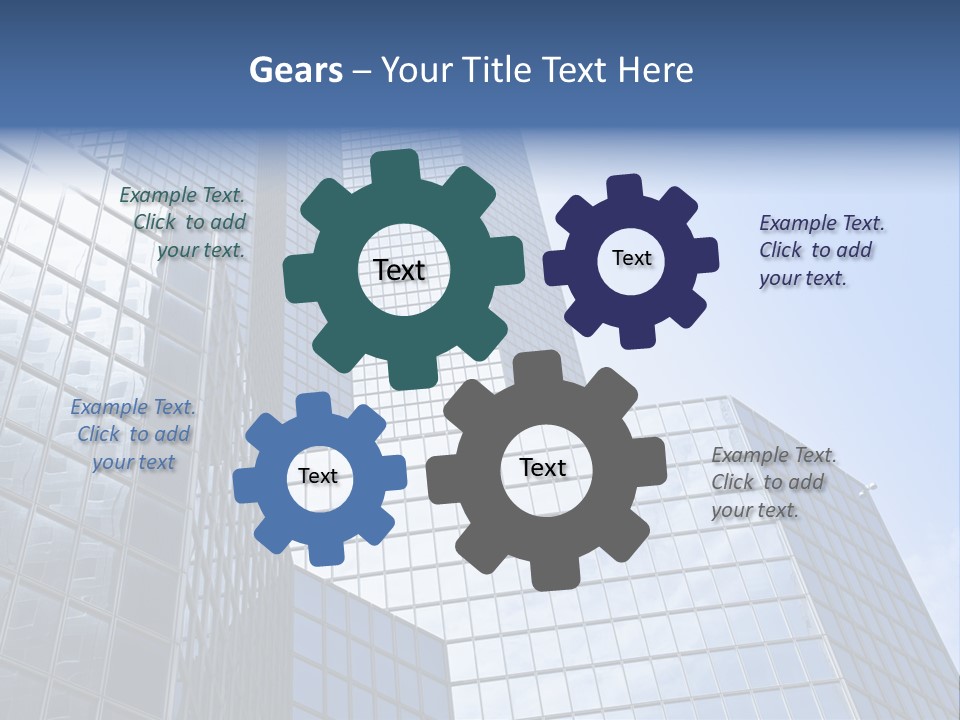 Europa Geometrisch Licht PowerPoint Template