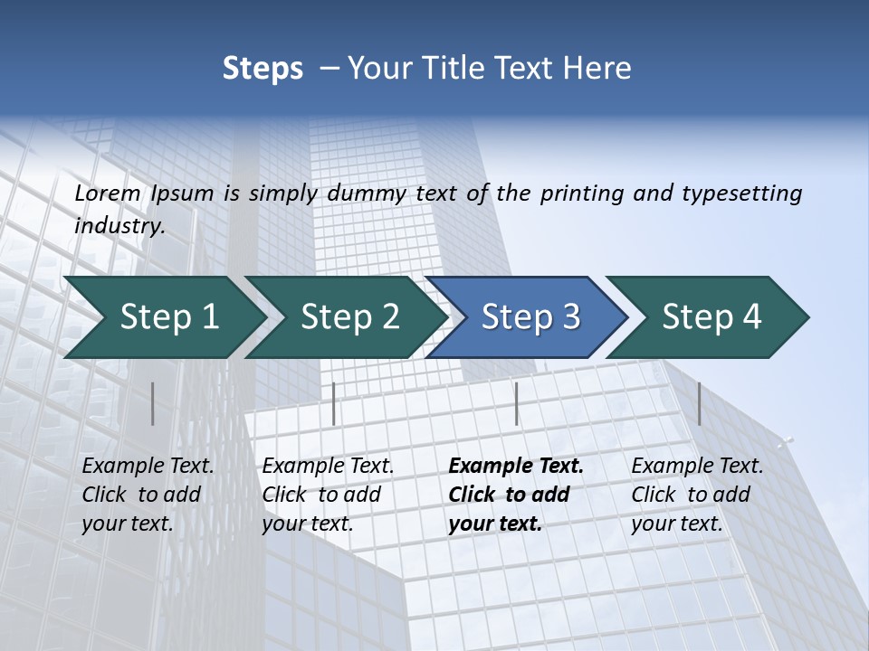 Europa Geometrisch Licht PowerPoint Template
