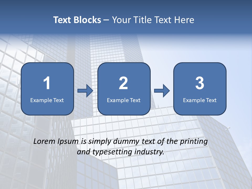 Europa Geometrisch Licht PowerPoint Template