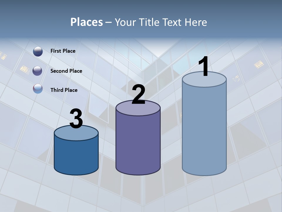 Wand Bank Architektur PowerPoint Template