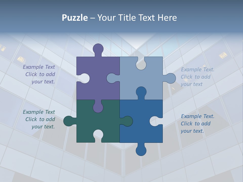 Wand Bank Architektur PowerPoint Template