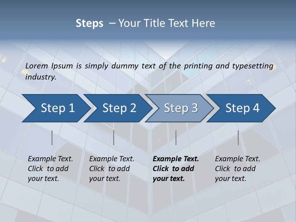 Wand Bank Architektur PowerPoint Template