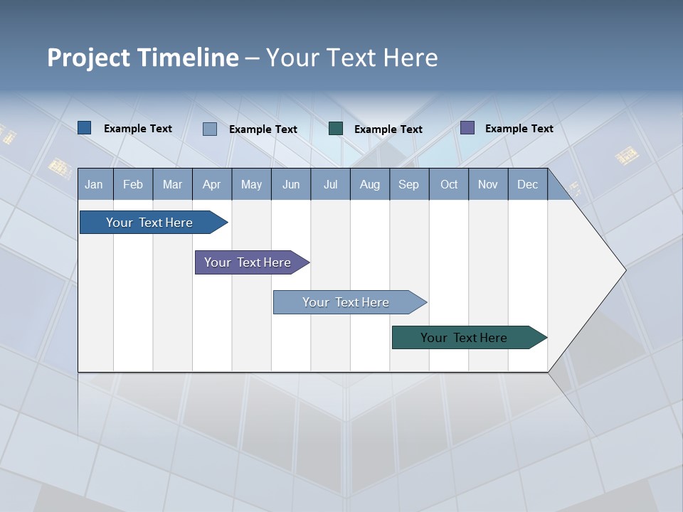 Wand Bank Architektur PowerPoint Template