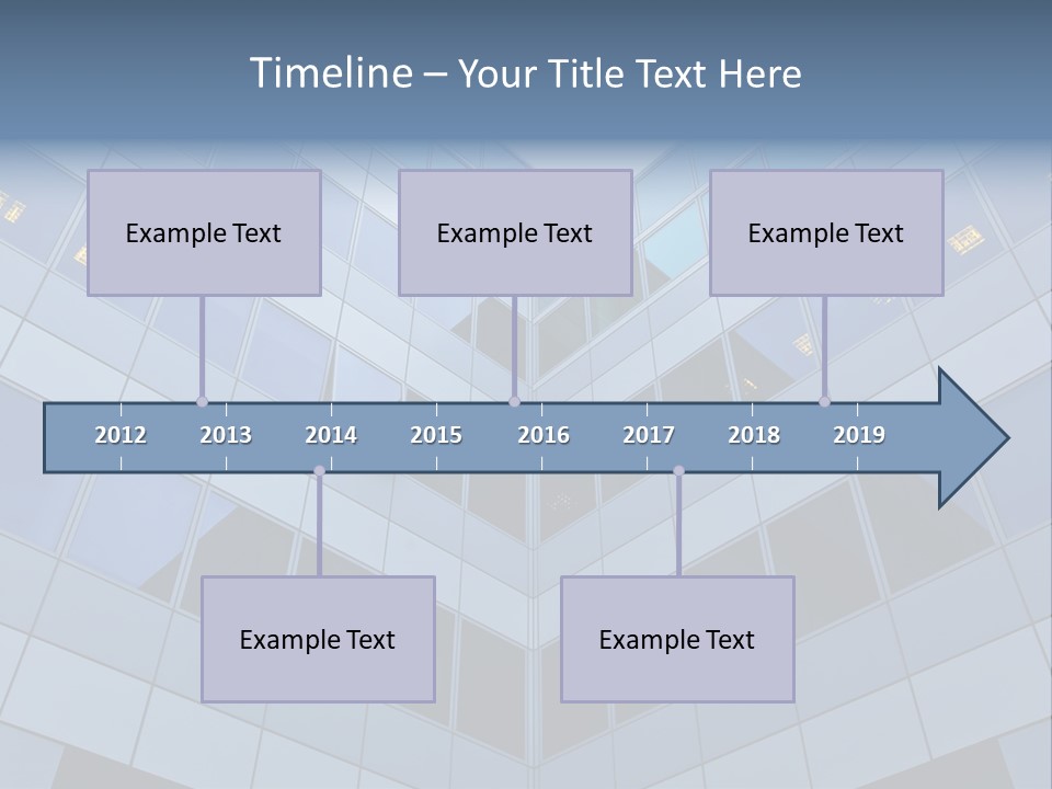 Wand Bank Architektur PowerPoint Template