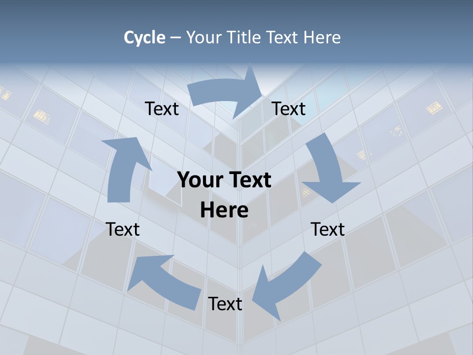 Wand Bank Architektur PowerPoint Template