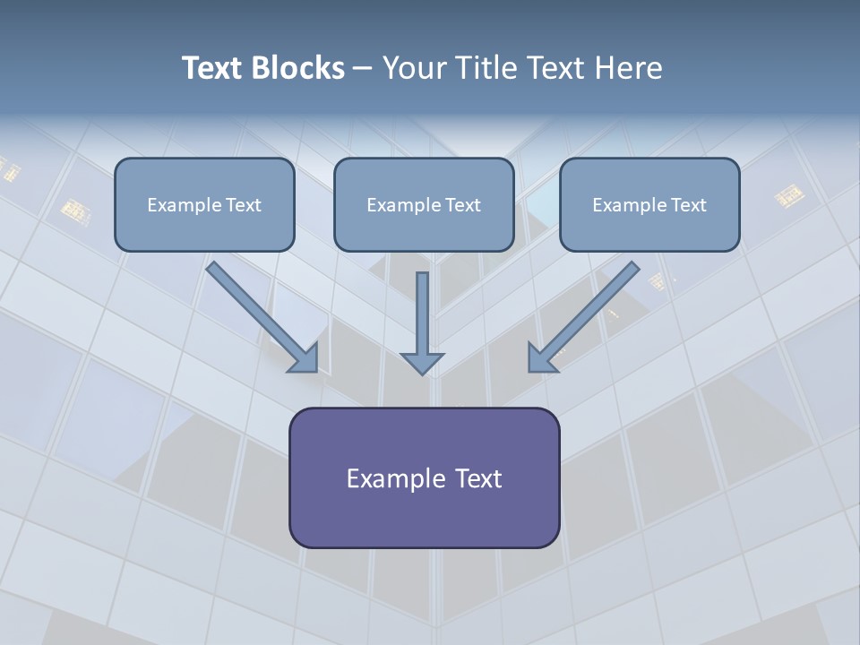 Wand Bank Architektur PowerPoint Template