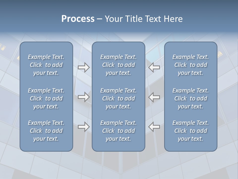 Wand Bank Architektur PowerPoint Template