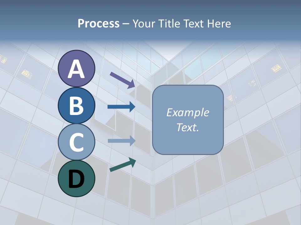 Wand Bank Architektur PowerPoint Template