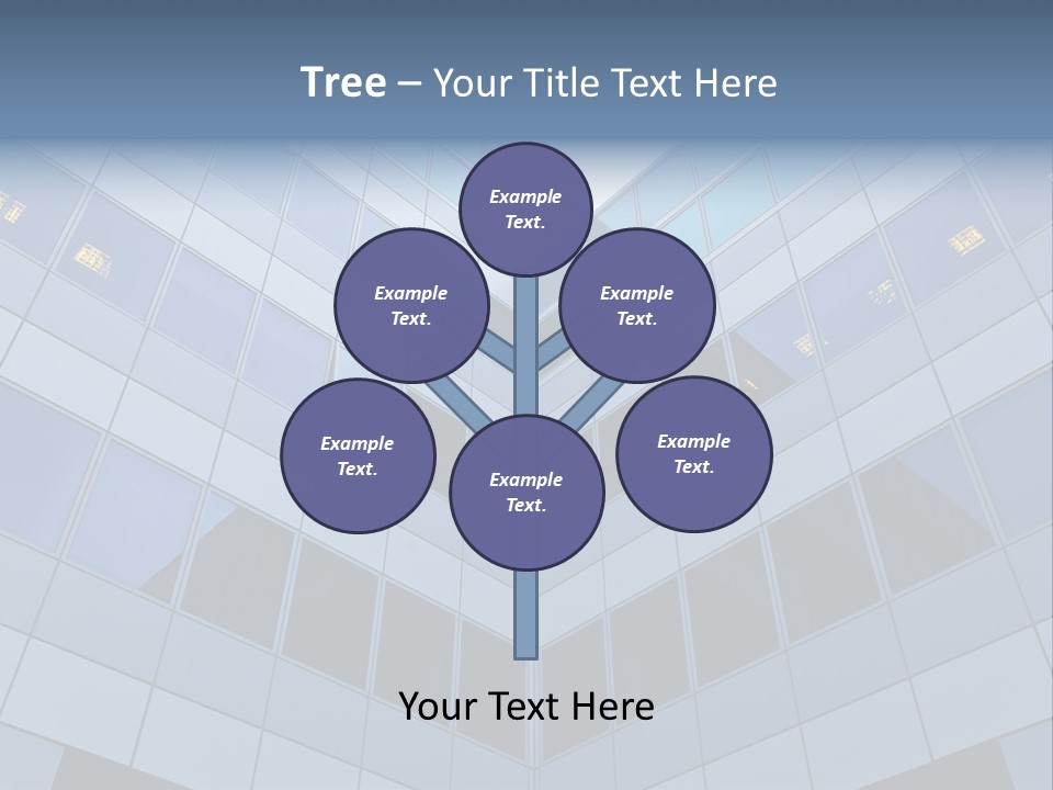 Wand Bank Architektur PowerPoint Template