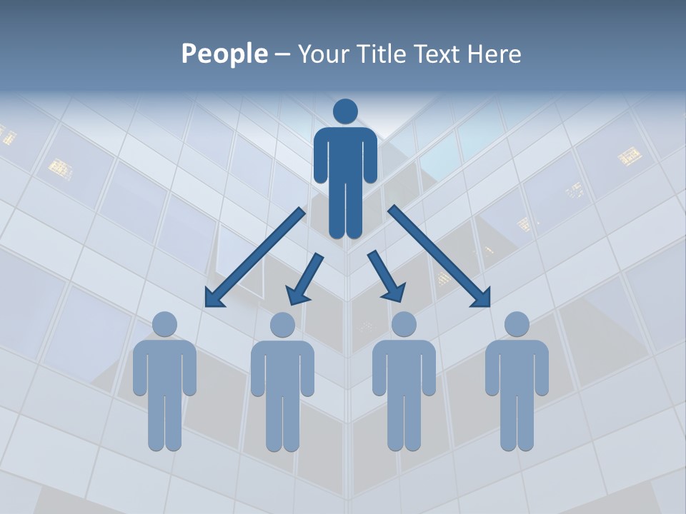 Wand Bank Architektur PowerPoint Template