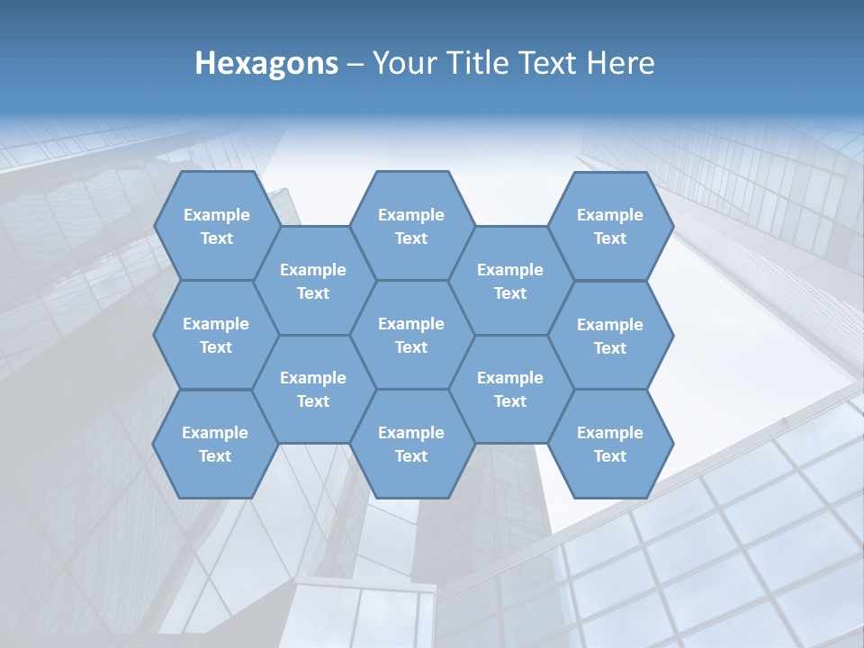 Klar Grau Hochhaus PowerPoint Template