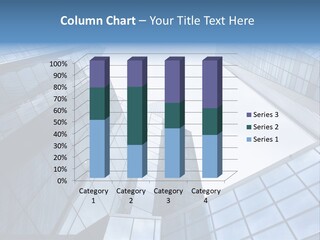 Klar Grau Hochhaus PowerPoint Template