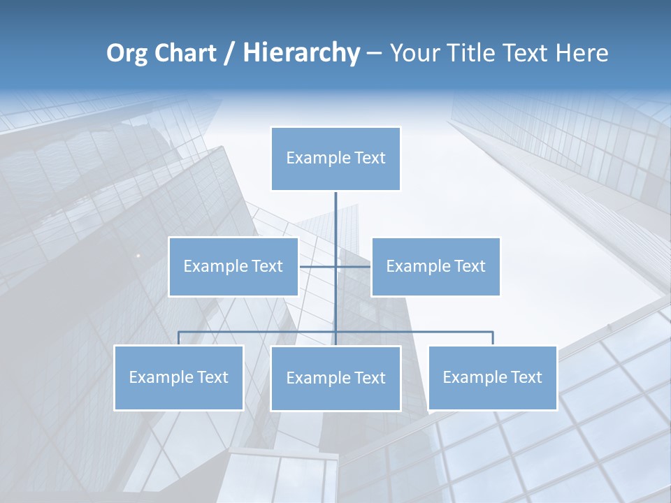 Klar Grau Hochhaus PowerPoint Template