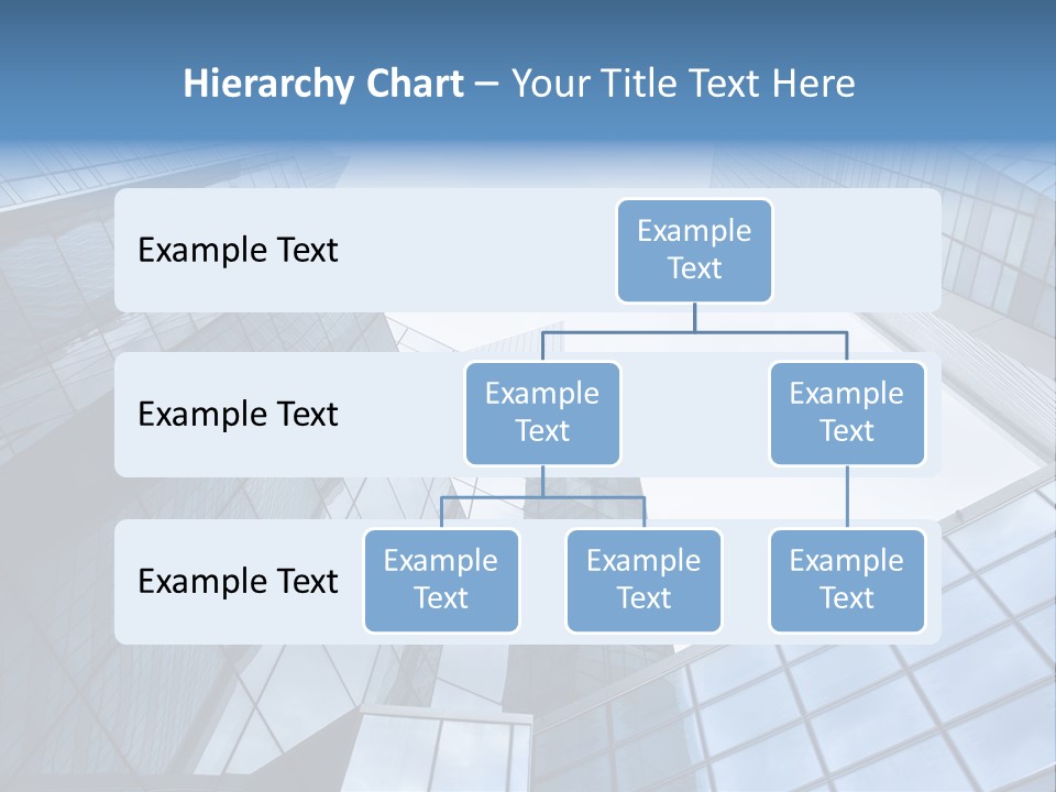 Klar Grau Hochhaus PowerPoint Template
