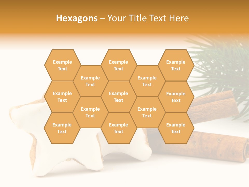 Weihnachten Zimt Freigestellt PowerPoint Template