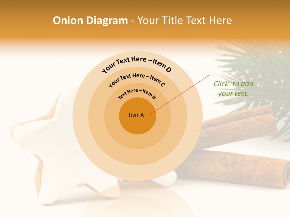 Weihnachten Zimt Freigestellt PowerPoint Template