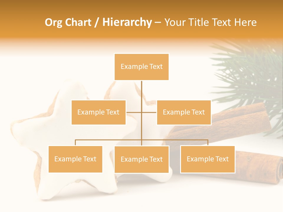 Weihnachten Zimt Freigestellt PowerPoint Template