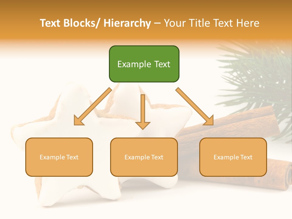 Weihnachten Zimt Freigestellt PowerPoint Template