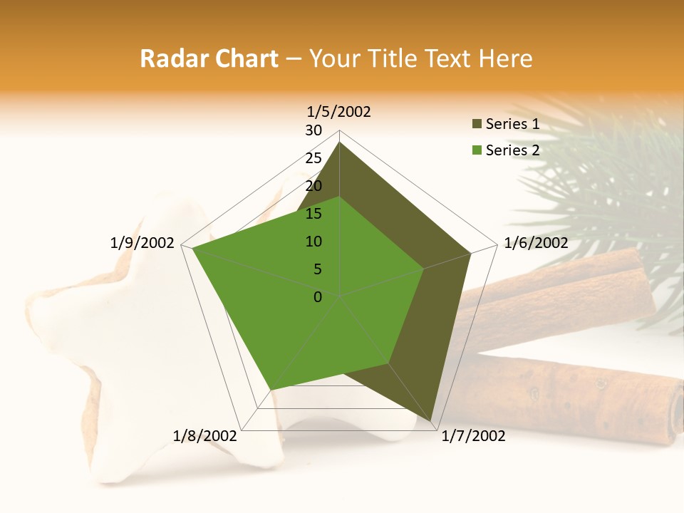 Weihnachten Zimt Freigestellt PowerPoint Template
