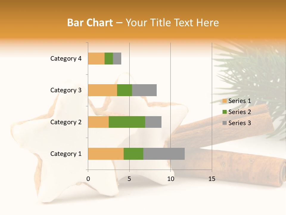 Weihnachten Zimt Freigestellt PowerPoint Template