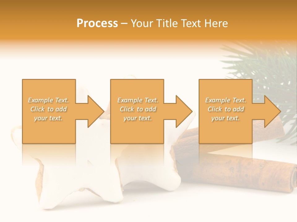 Weihnachten Zimt Freigestellt PowerPoint Template