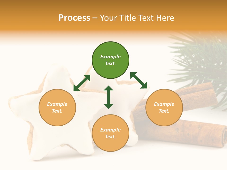 Weihnachten Zimt Freigestellt PowerPoint Template