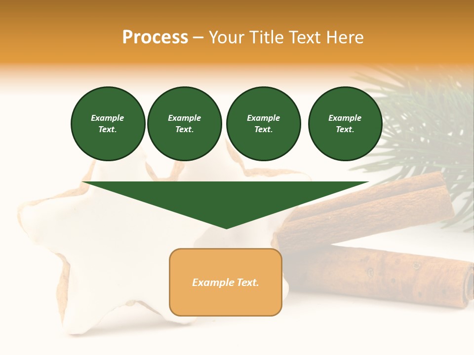 Weihnachten Zimt Freigestellt PowerPoint Template