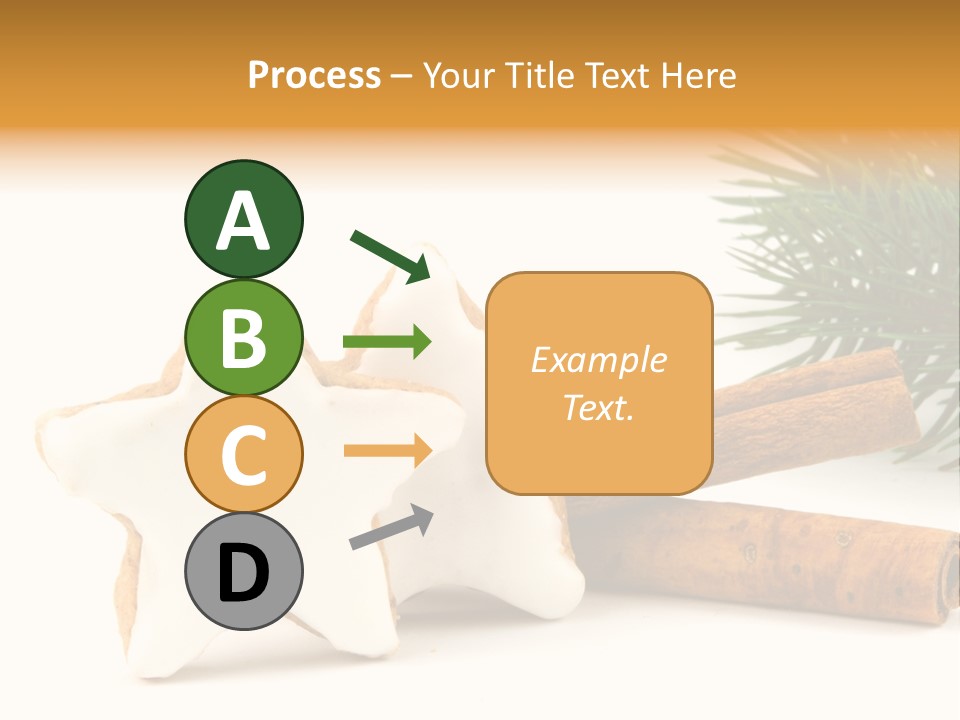 Weihnachten Zimt Freigestellt PowerPoint Template