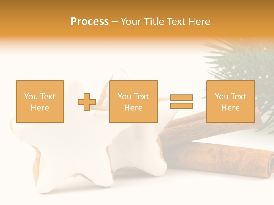 Weihnachten Zimt Freigestellt PowerPoint Template