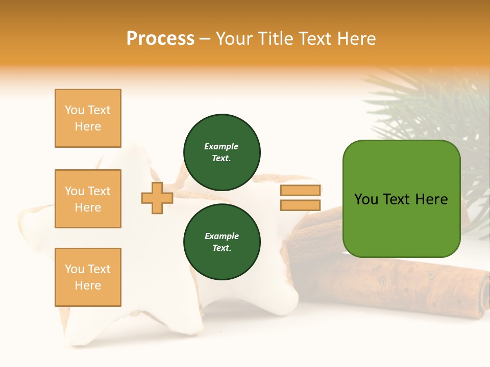 Weihnachten Zimt Freigestellt PowerPoint Template