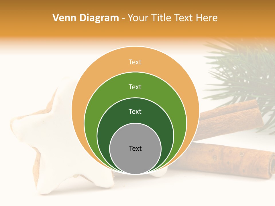 Weihnachten Zimt Freigestellt PowerPoint Template