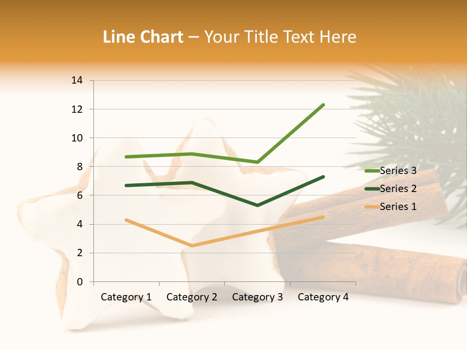Weihnachten Zimt Freigestellt PowerPoint Template