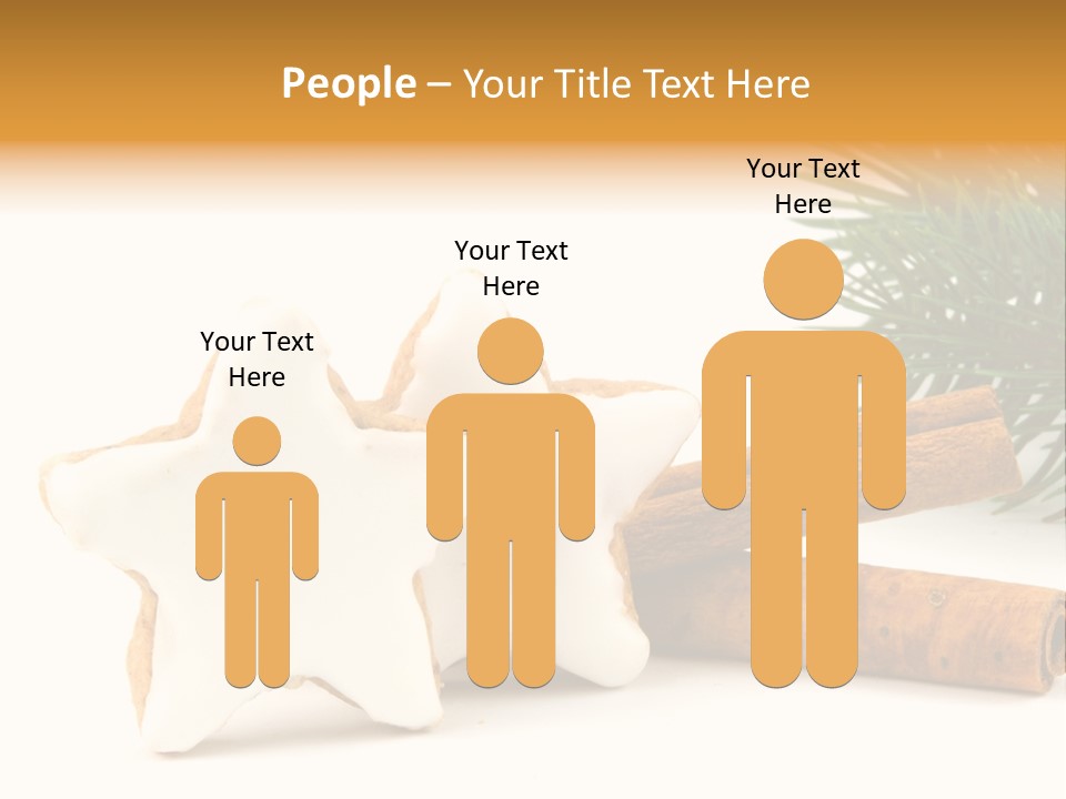 Weihnachten Zimt Freigestellt PowerPoint Template