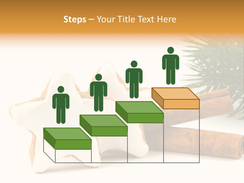 Weihnachten Zimt Freigestellt PowerPoint Template