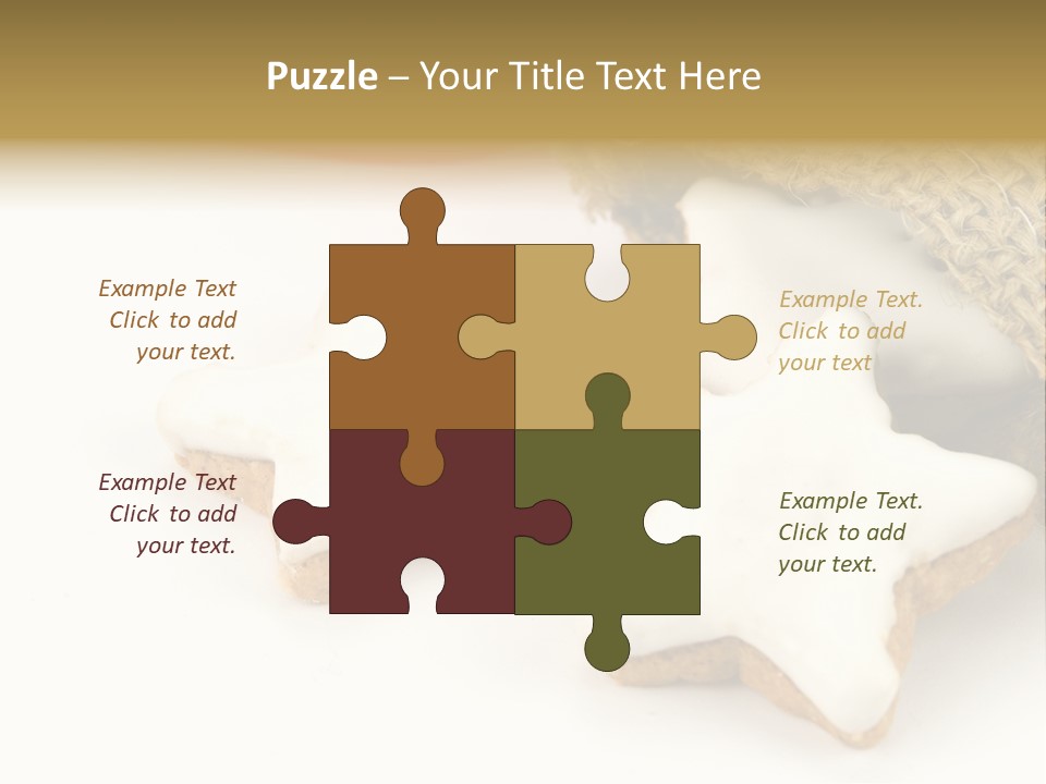 Selbstgemacht Klassiker Weihnachtspl PowerPoint Template