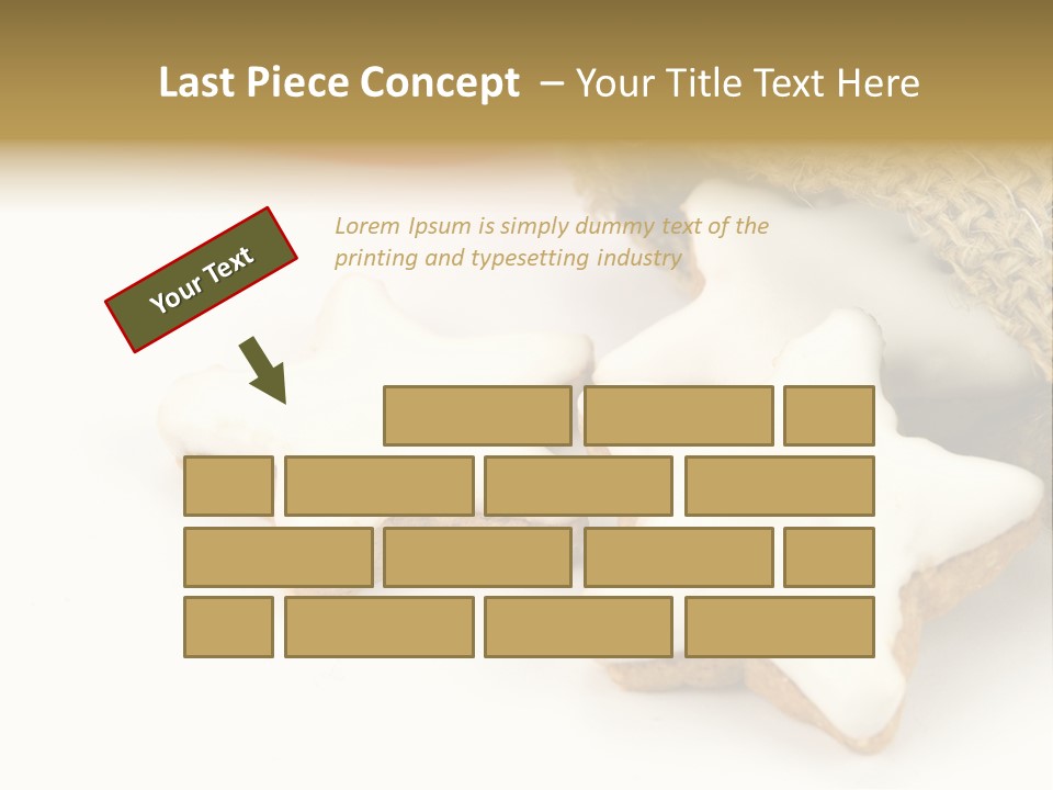 Selbstgemacht Klassiker Weihnachtspl PowerPoint Template