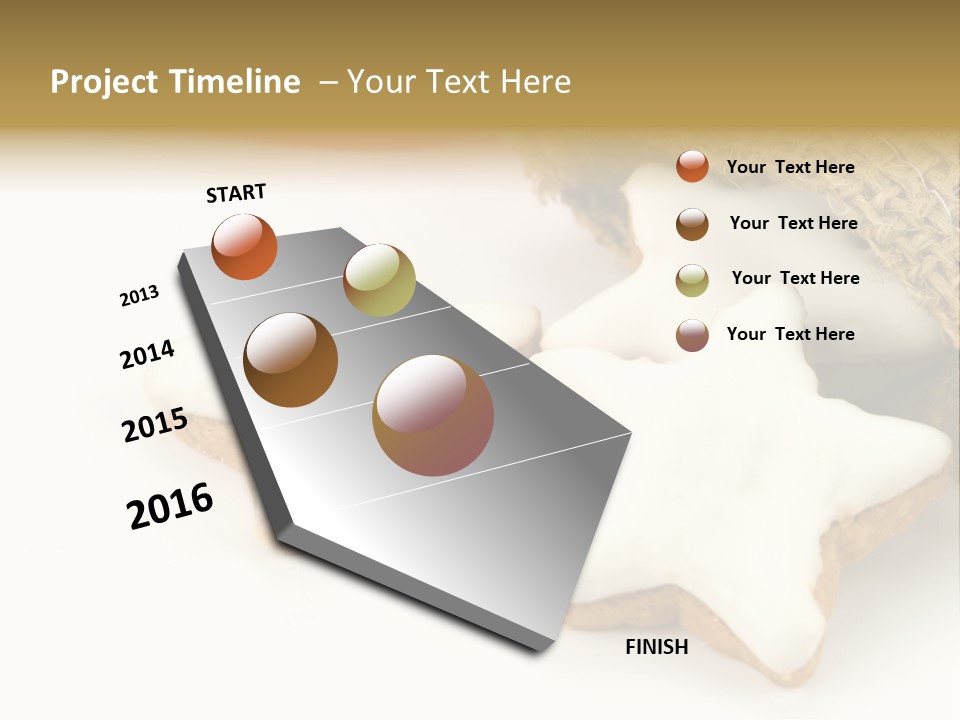 Selbstgemacht Klassiker Weihnachtspl PowerPoint Template