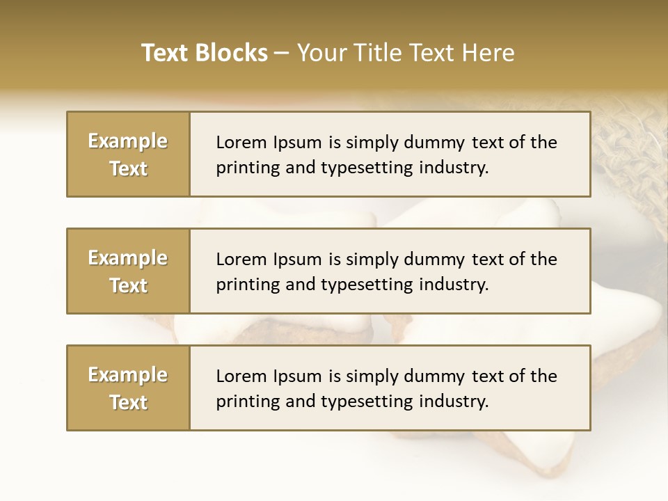 Selbstgemacht Klassiker Weihnachtspl PowerPoint Template
