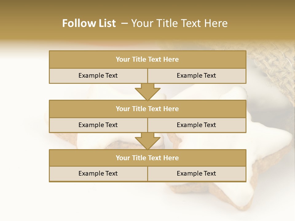 Selbstgemacht Klassiker Weihnachtspl PowerPoint Template