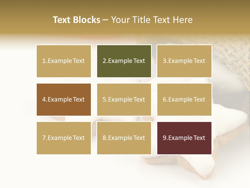 Selbstgemacht Klassiker Weihnachtspl PowerPoint Template