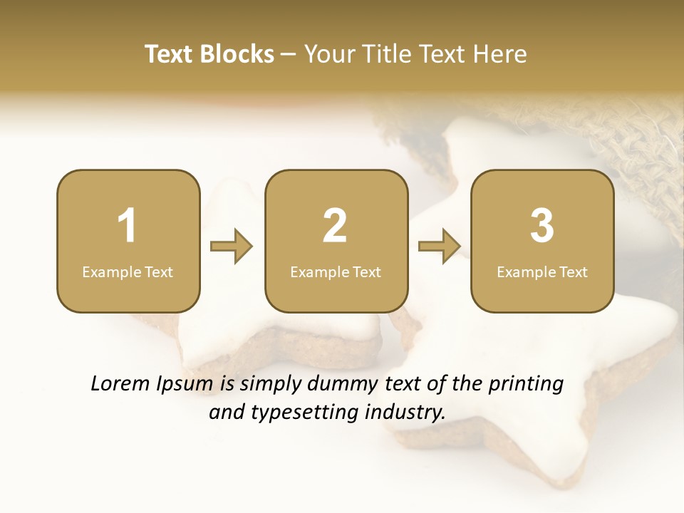 Selbstgemacht Klassiker Weihnachtspl PowerPoint Template