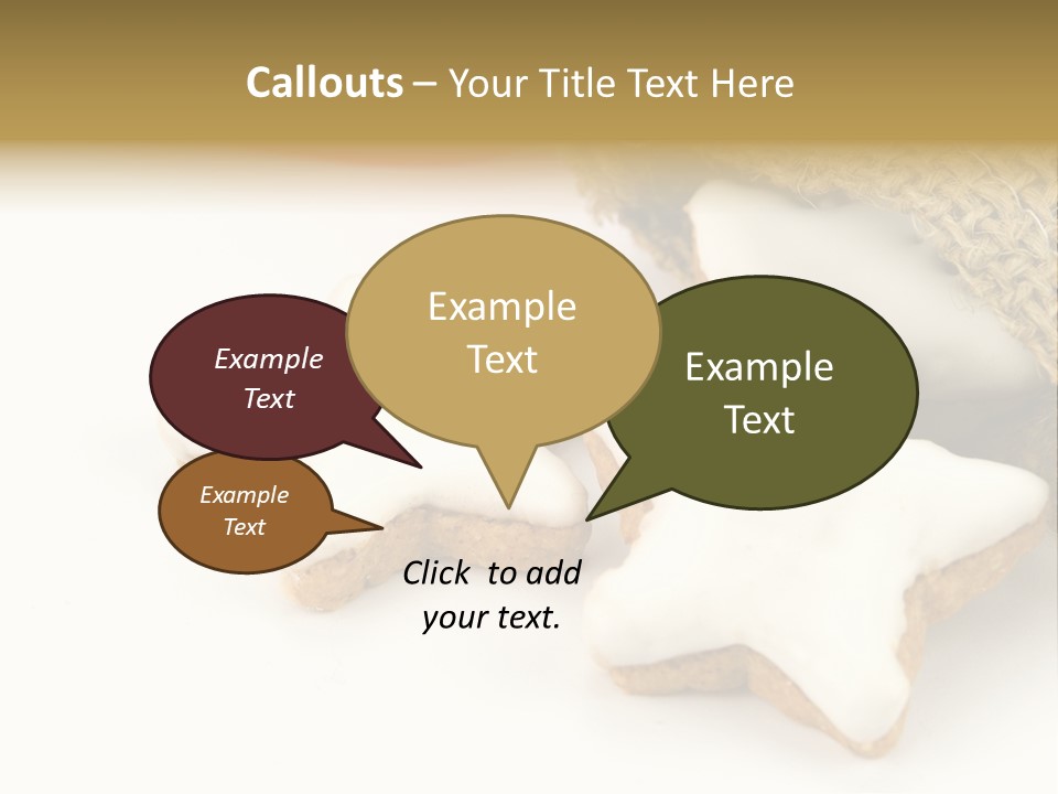 Selbstgemacht Klassiker Weihnachtspl PowerPoint Template