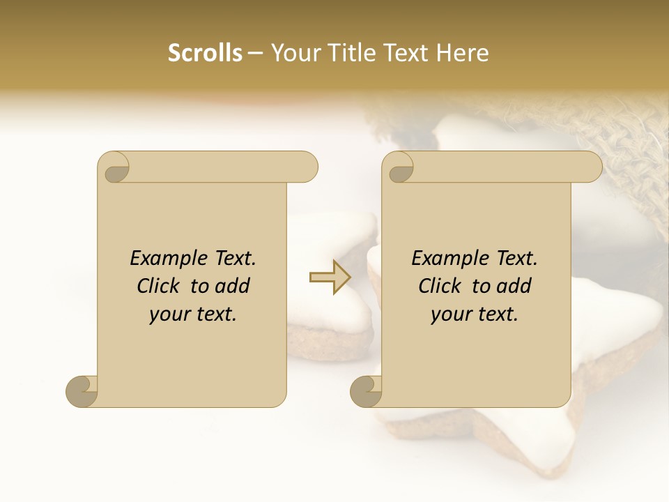 Selbstgemacht Klassiker Weihnachtspl PowerPoint Template