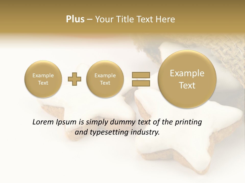 Selbstgemacht Klassiker Weihnachtspl PowerPoint Template